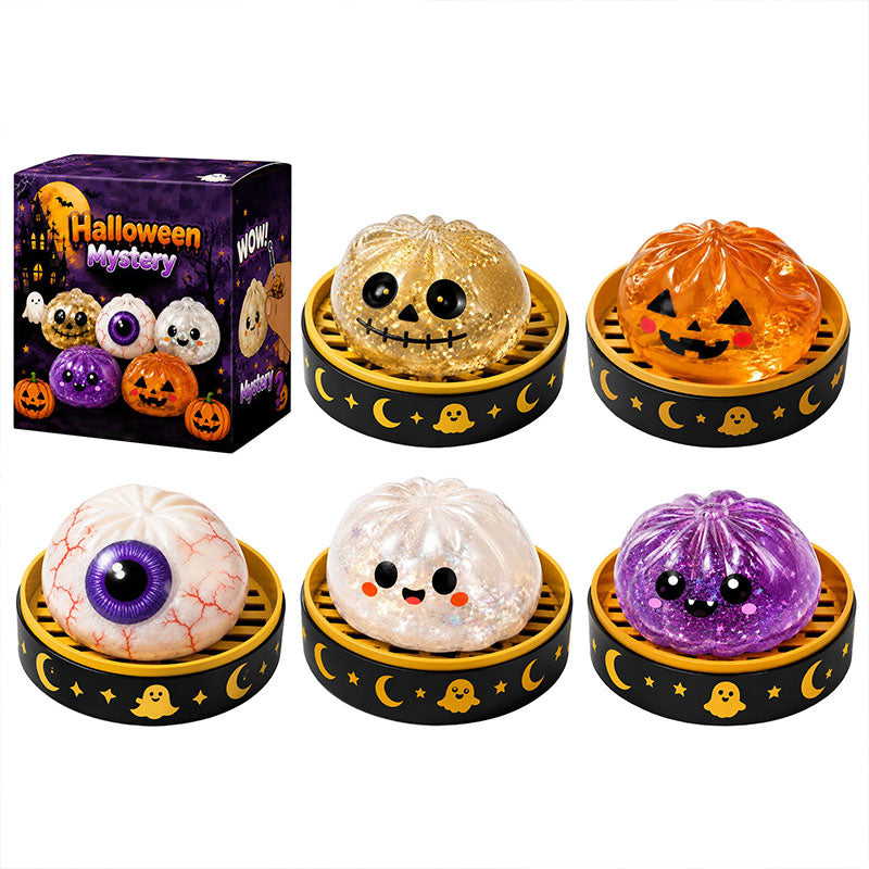 Halloween Dumpling Squeeze Squishy Toy Blind Boxes