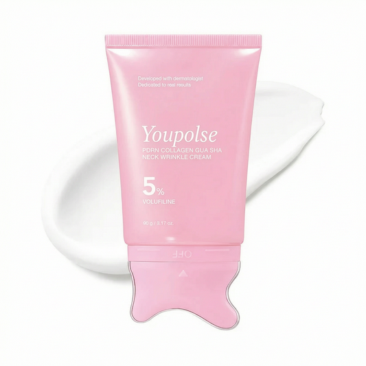 Yoopulse PDRN Collagen Gua Sha Neck Wrinkle Cream