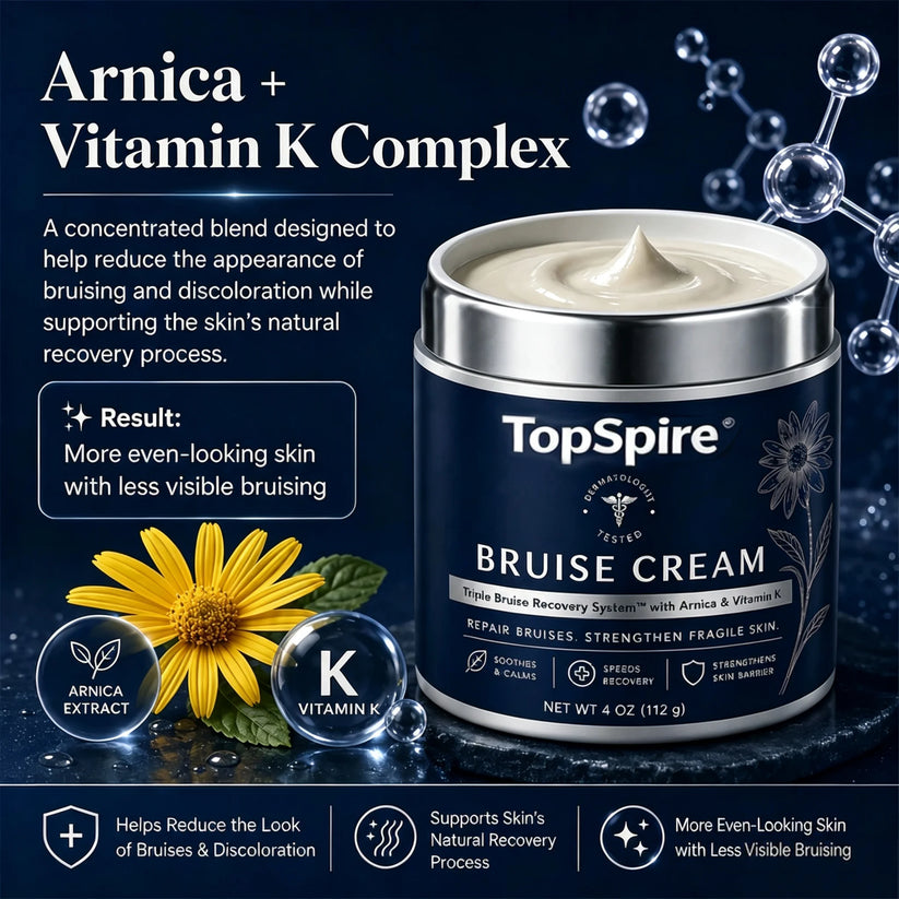 Arnica flower and premium ingredient composition