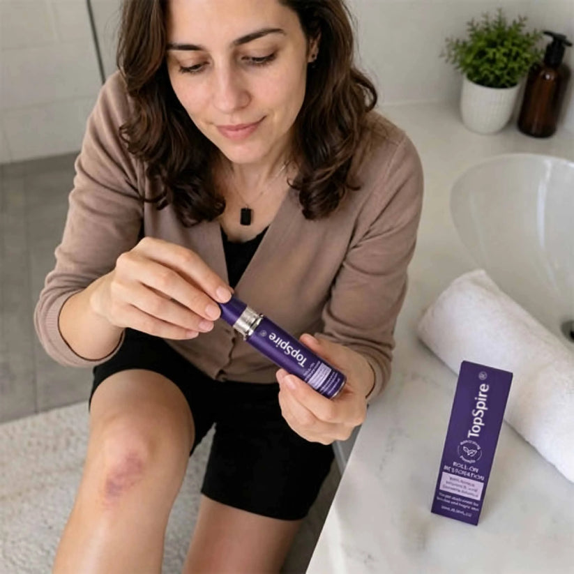 Step 2: Roll Directly Onto the Bruise