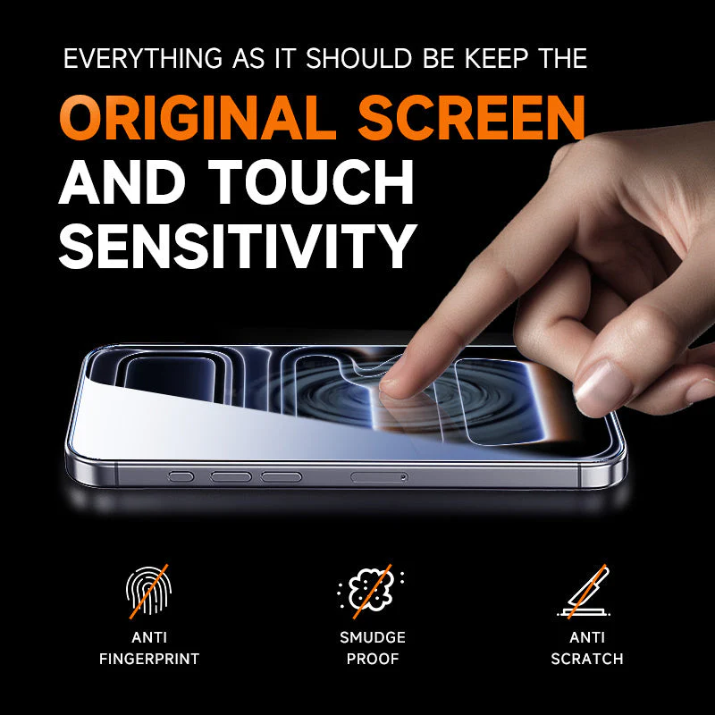🔥Last Day Sale 49% Off📱2026 New Invisible Screen Protector For iphone-Easy Installation