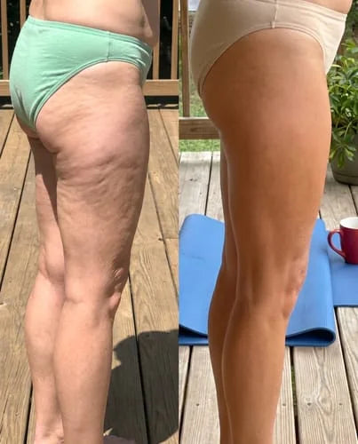 Customer body oil results