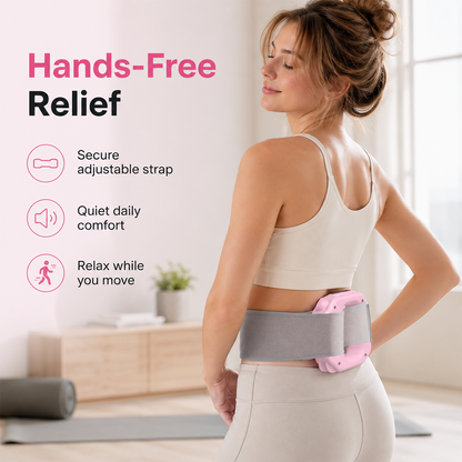 Yoopulse Hands-Free Fascia Massager for Muscle Relaxation & Recovery