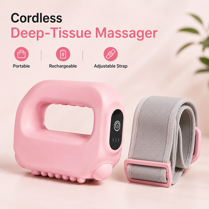 Yoopulse Hands-Free Fascia Massager for Muscle Relaxation & Recovery