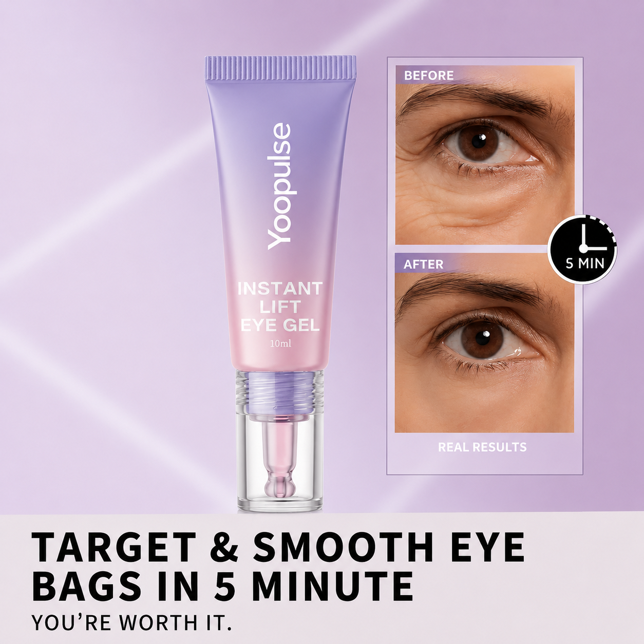 Eye Bag Instant Eraser, Tightens, Firms, & Blurs Wrinkles