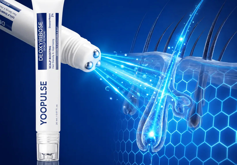 Easy to use scalp serum on wet or dry hair