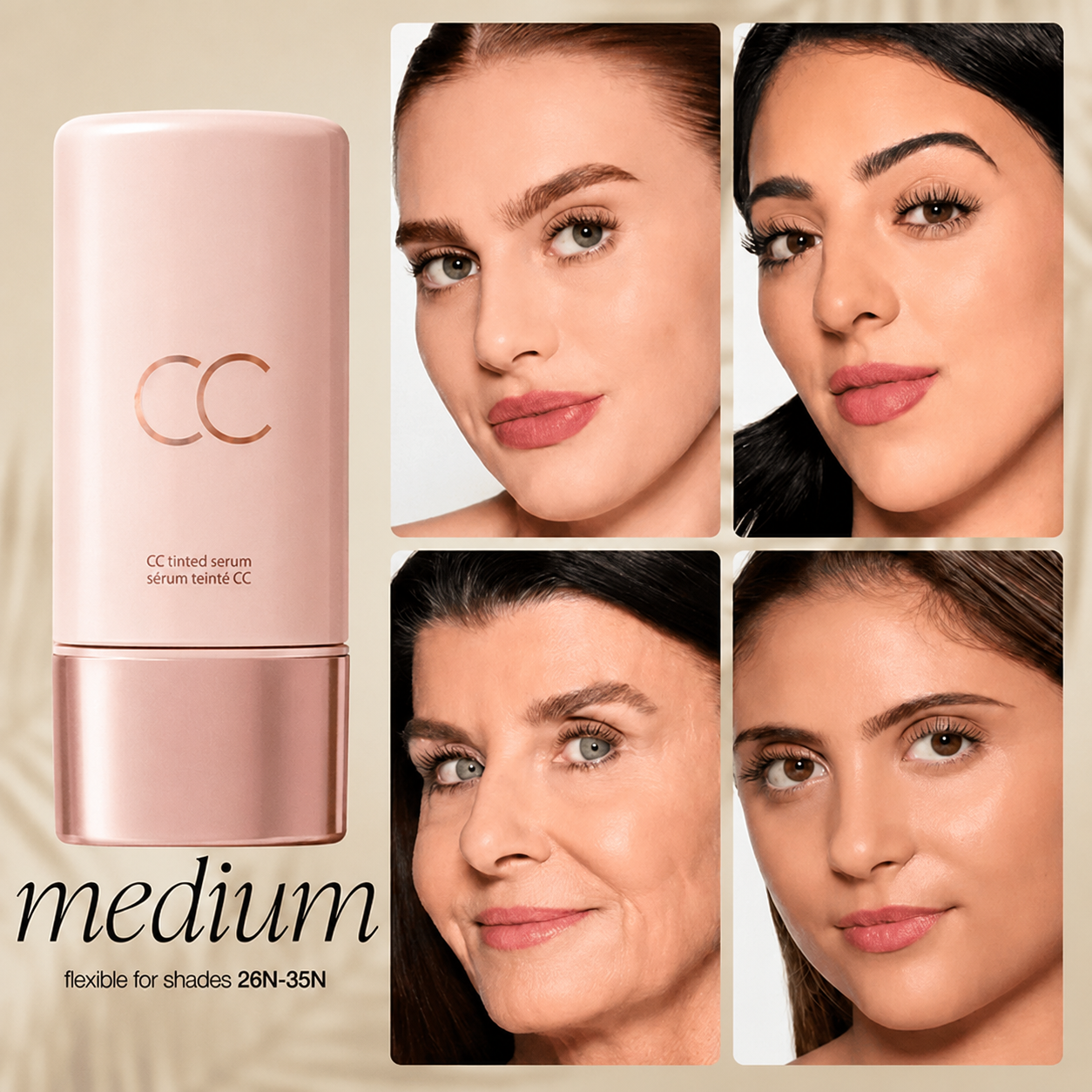 Yoopulse™ CC color-correcting tinted serum